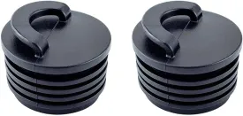 2PCS 40mm Black Rubber Drain Holes Plugs Scupper Stopper Bungs Drainage Kayak Marine Boat Rafting Dinghy Canoe Raft Marine Hardware