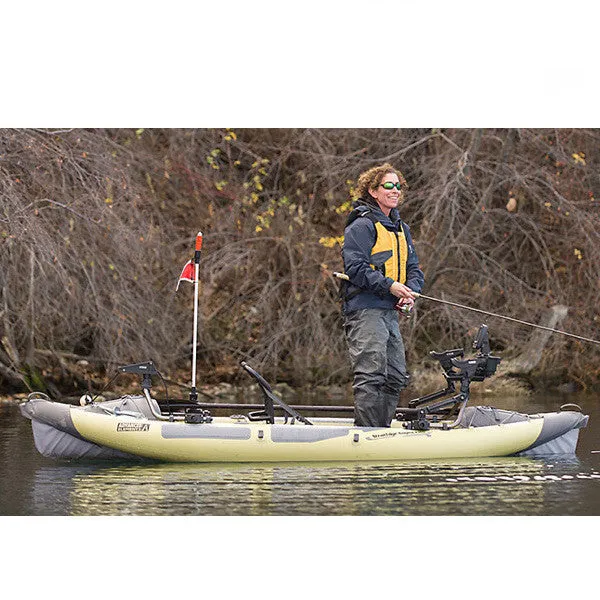 Advanced Elements StraitEdge Angler Pro 1 Person Inflatable Fishing Kayak