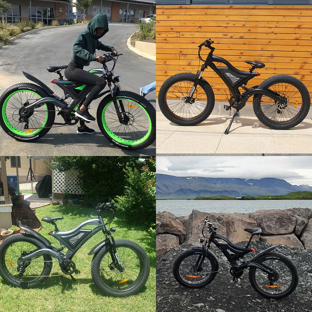 AOSTIRMOTOR S18 48V/15Ah 750W Fat Tire Electric Bike