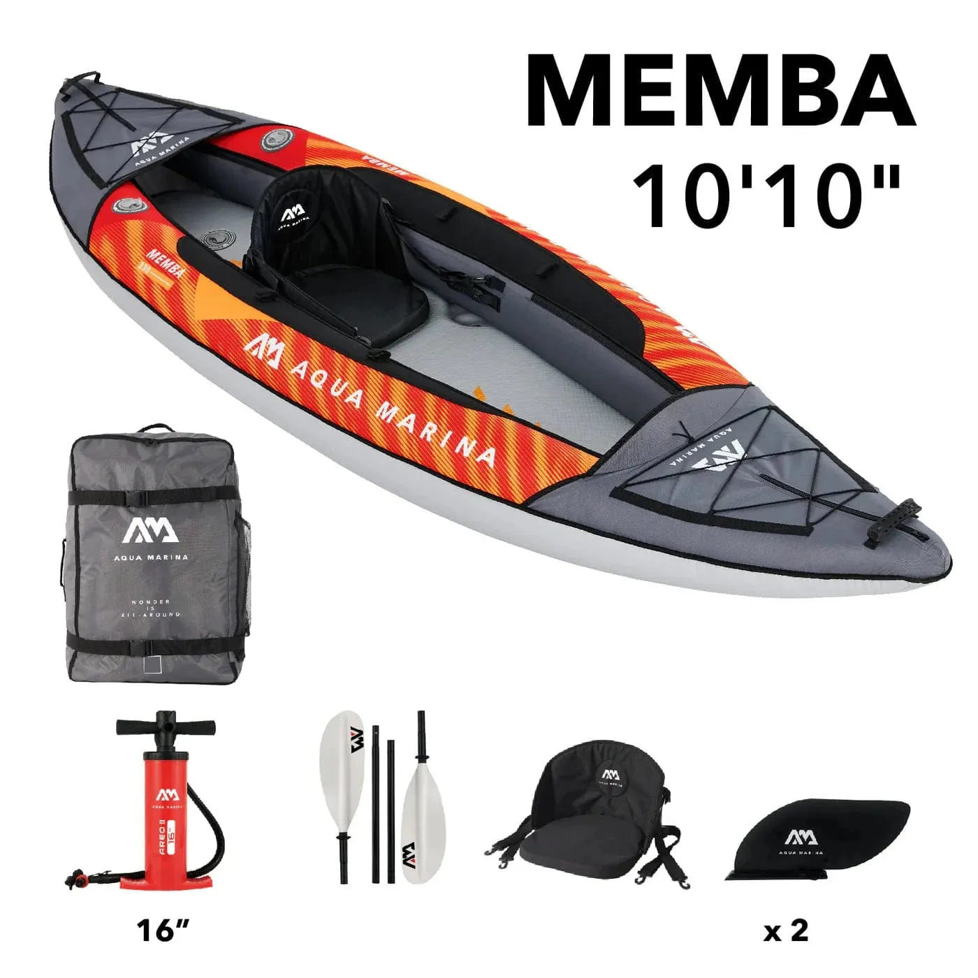 Aqua Marina ME-330 10'10" Memba 330 Professional 1-person Kayak