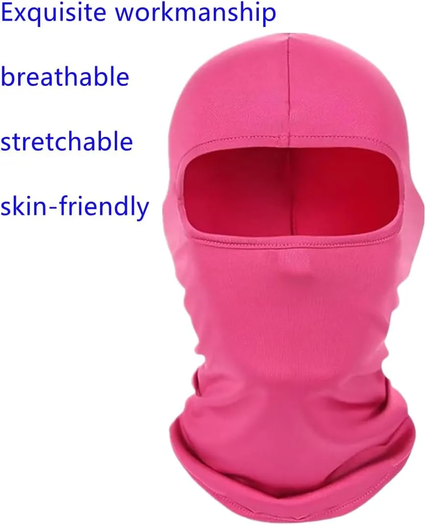 Balaclava Ski Mask Head Mask Full Face Mask Windproof Sun UV Protection Hood for Women Men