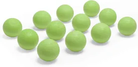 Champion Sports Colored Lacrosse Balls: Green Official Size Sporting Goods Equipment for Professional, College & Grade School Games, Practices & Recreation - NCAA, NFHS and SEI Certified - 12 Pack