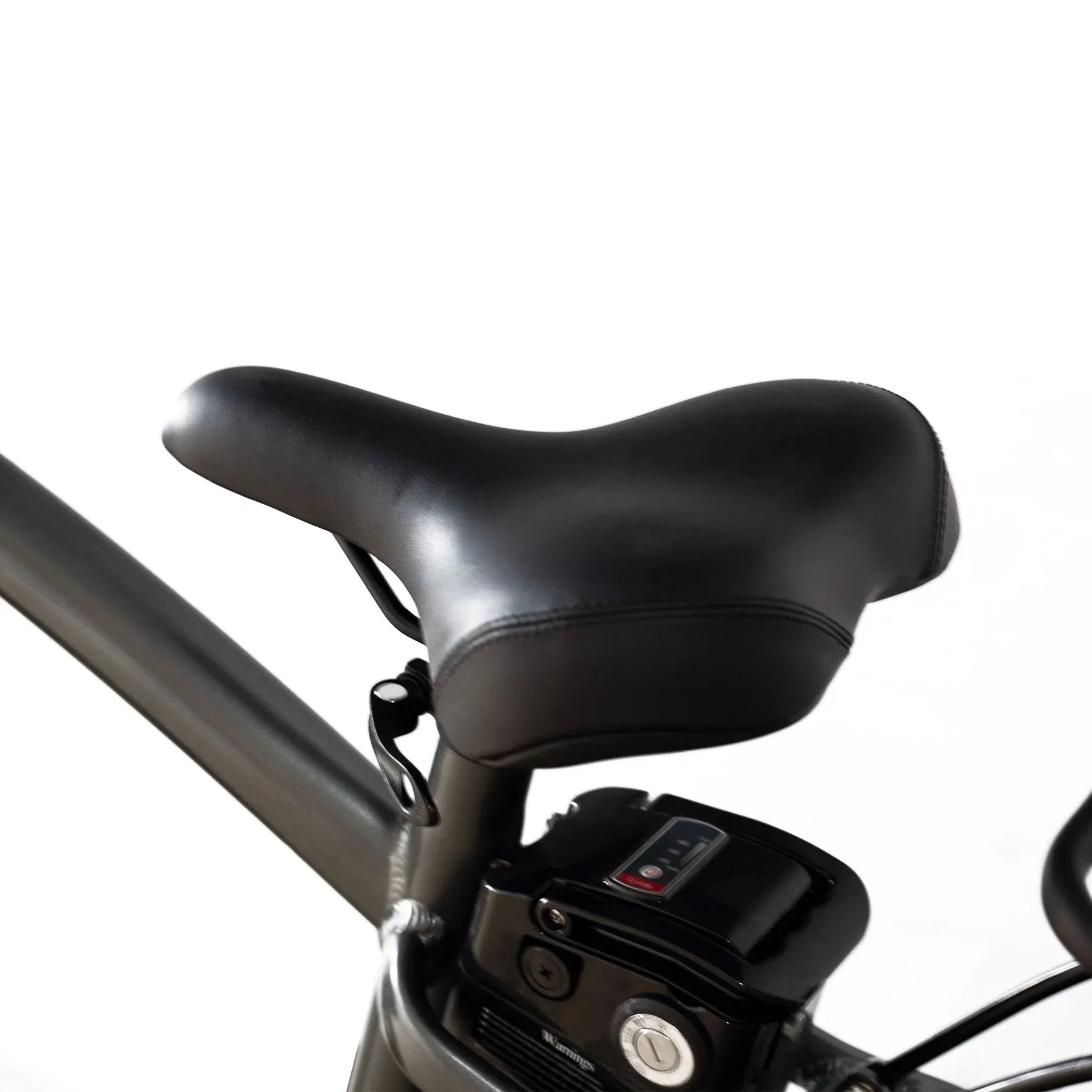 Coastal Cruiser Fat Tire Step Thru Mini Beach Cruiser Electric Bike - 750W, 52V, 17 Ah, 20x4",rack and fenders included!