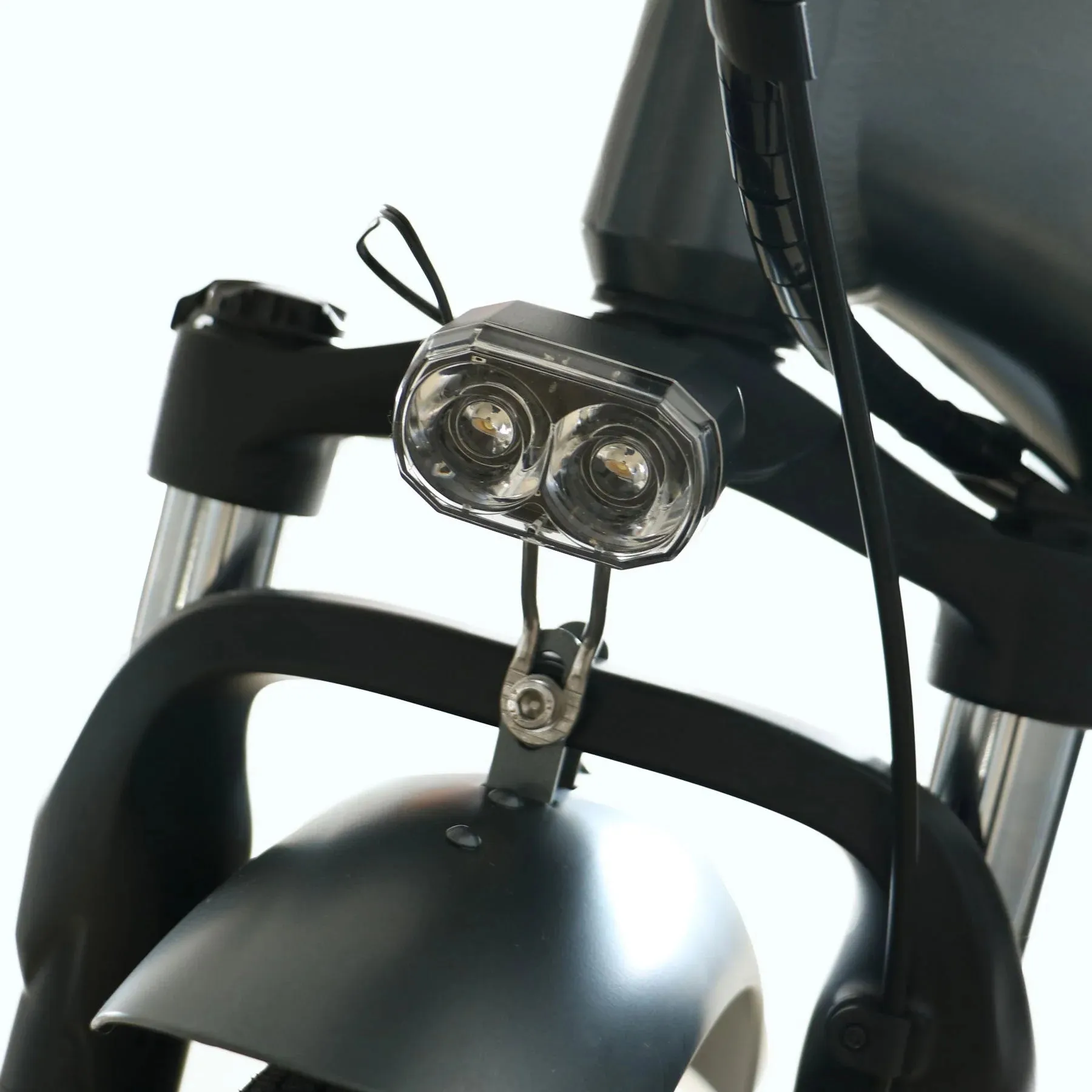 Coastal Cruiser Fat Tire Step Thru Mini Beach Cruiser Electric Bike - 750W, 52V, 17 Ah, 20x4",rack and fenders included!