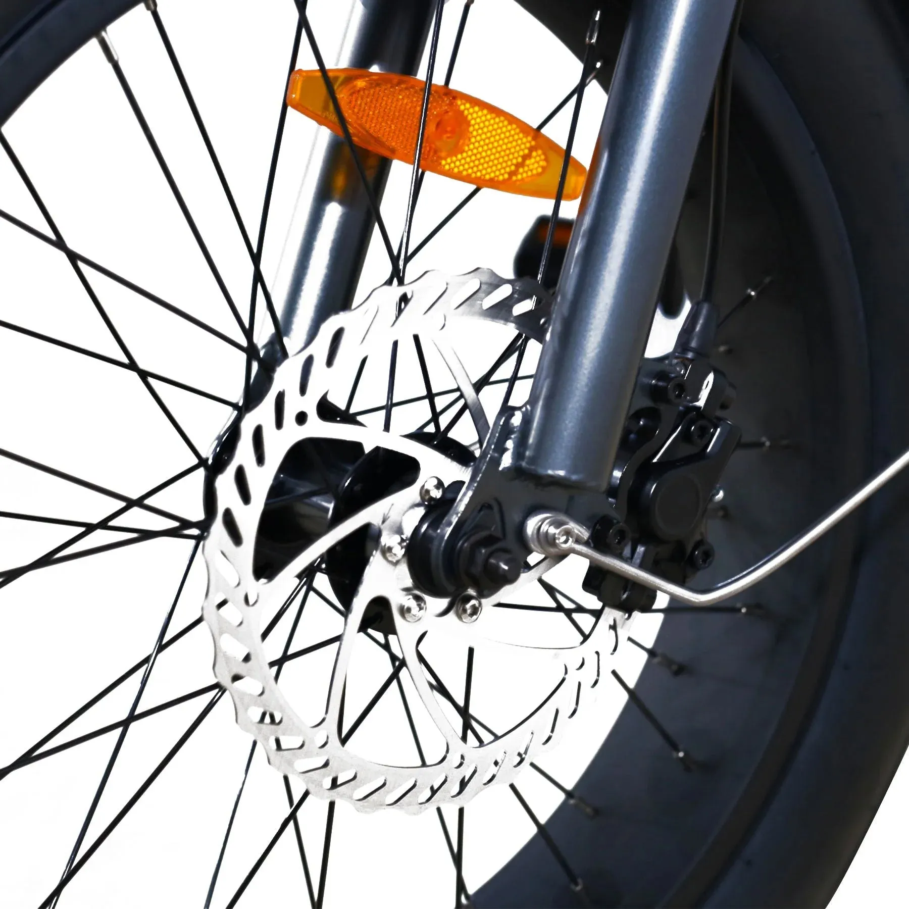 Coastal Cruiser Fat Tire Step Thru Mini Beach Cruiser Electric Bike - 750W, 52V, 17 Ah, 20x4",rack and fenders included!