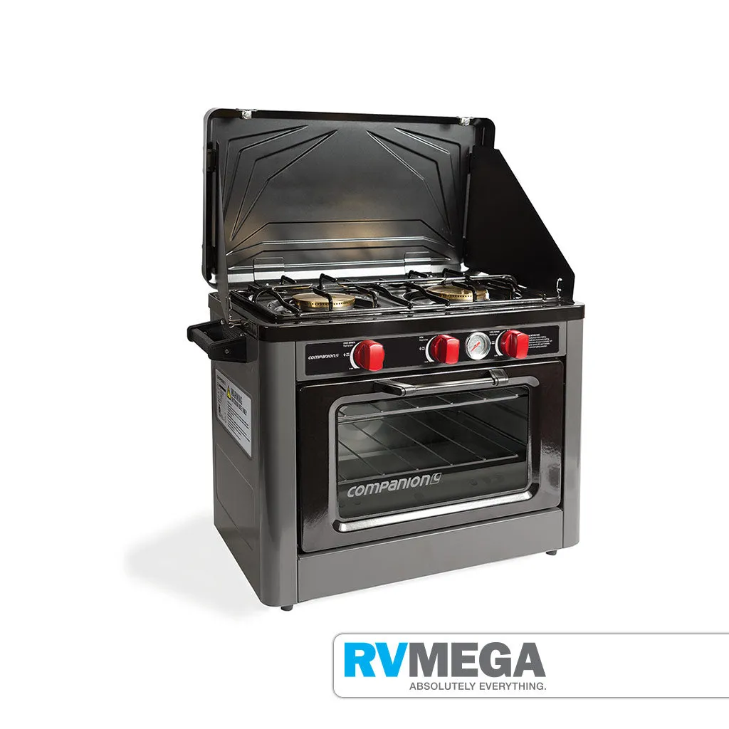 Companion Portable Outdoor 2 Burner Hob with Oven