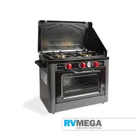 Companion Portable Outdoor 2 Burner Hob with Oven