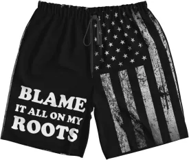 Funny Swim Trunks with Liner Beach Shorts Quick Dry Men'S Swimming Trunks Swim Suit
