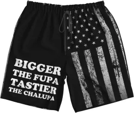 Funny Swim Trunks with Liner Beach Shorts Quick Dry Men'S Swimming Trunks Swim Suit