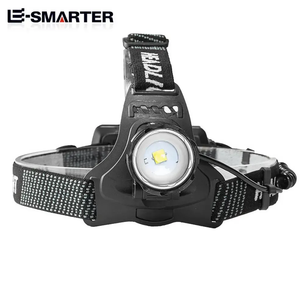 High Power Headlamp Flashlight LED Torch New XHP90 Sensor Headlight 18650 Rechargeable Fishing Camping Lantern