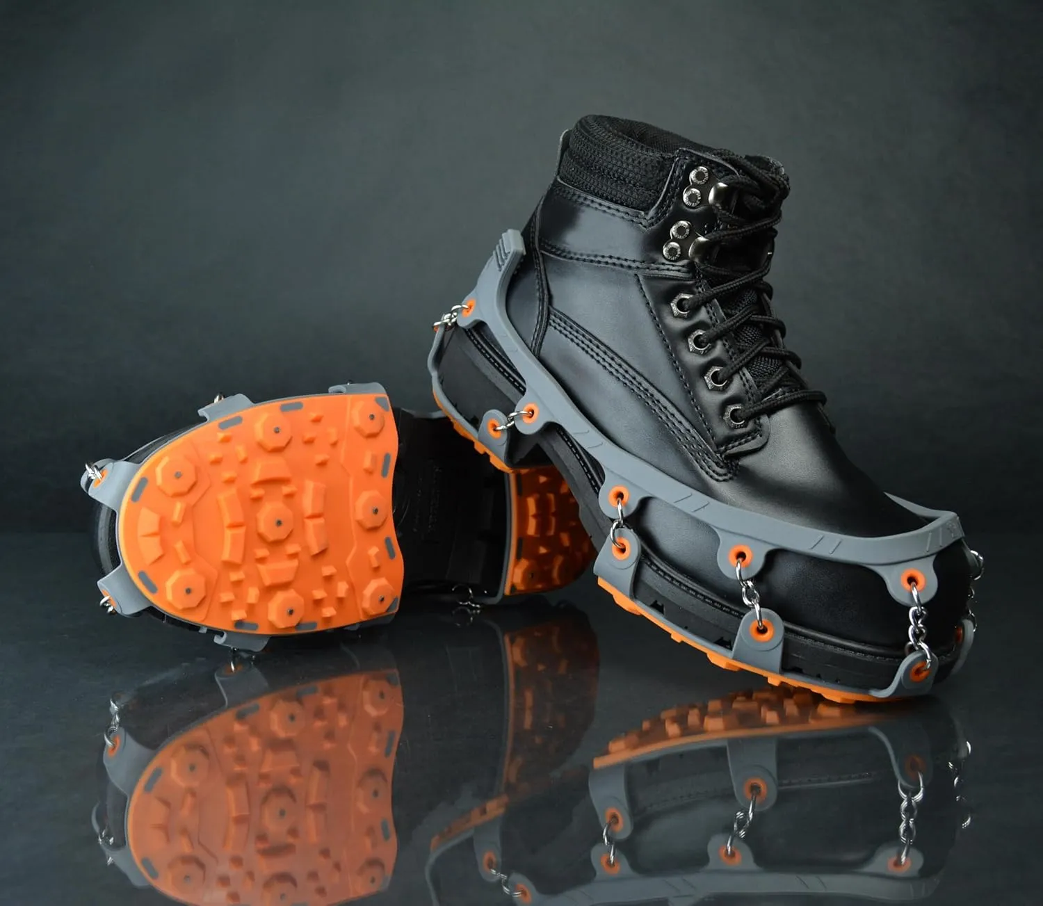 Ice Beast Low-Pro, Heavy-Duty Industrial Grade Traction Aid for Walking on Snow and Ice
