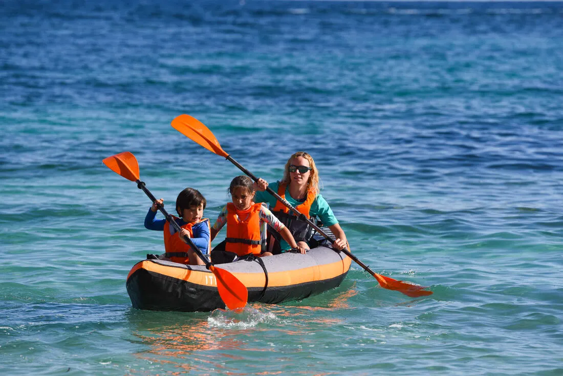 Inflatable Cruising Kayak 2-3 Person - Itiwit 3
