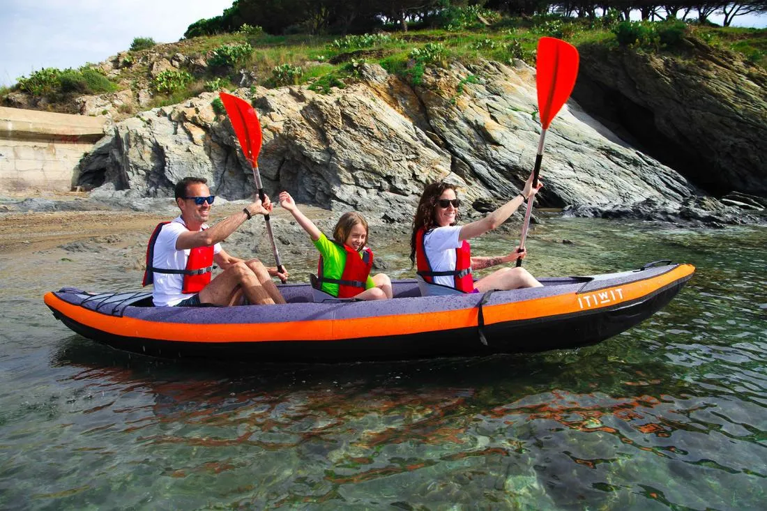 Inflatable Cruising Kayak 2-3 Person - Itiwit 3