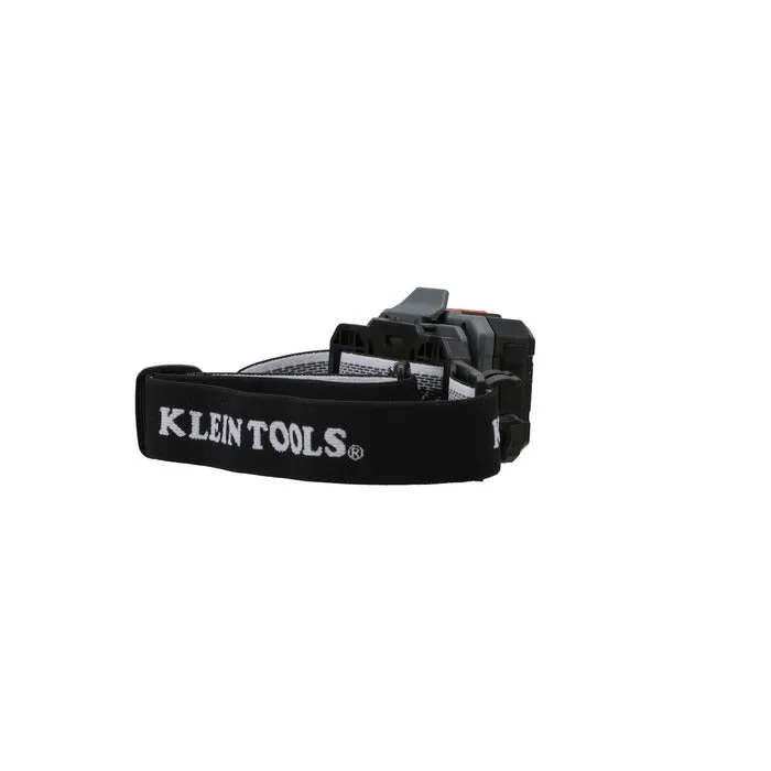 Klein Tools Rechargeable 2-Color LED Headlamp with Adjustable Strap