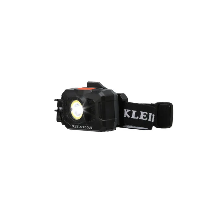 Klein Tools Rechargeable 2-Color LED Headlamp with Adjustable Strap