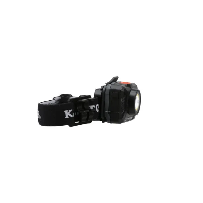 Klein Tools Rechargeable 2-Color LED Headlamp with Adjustable Strap