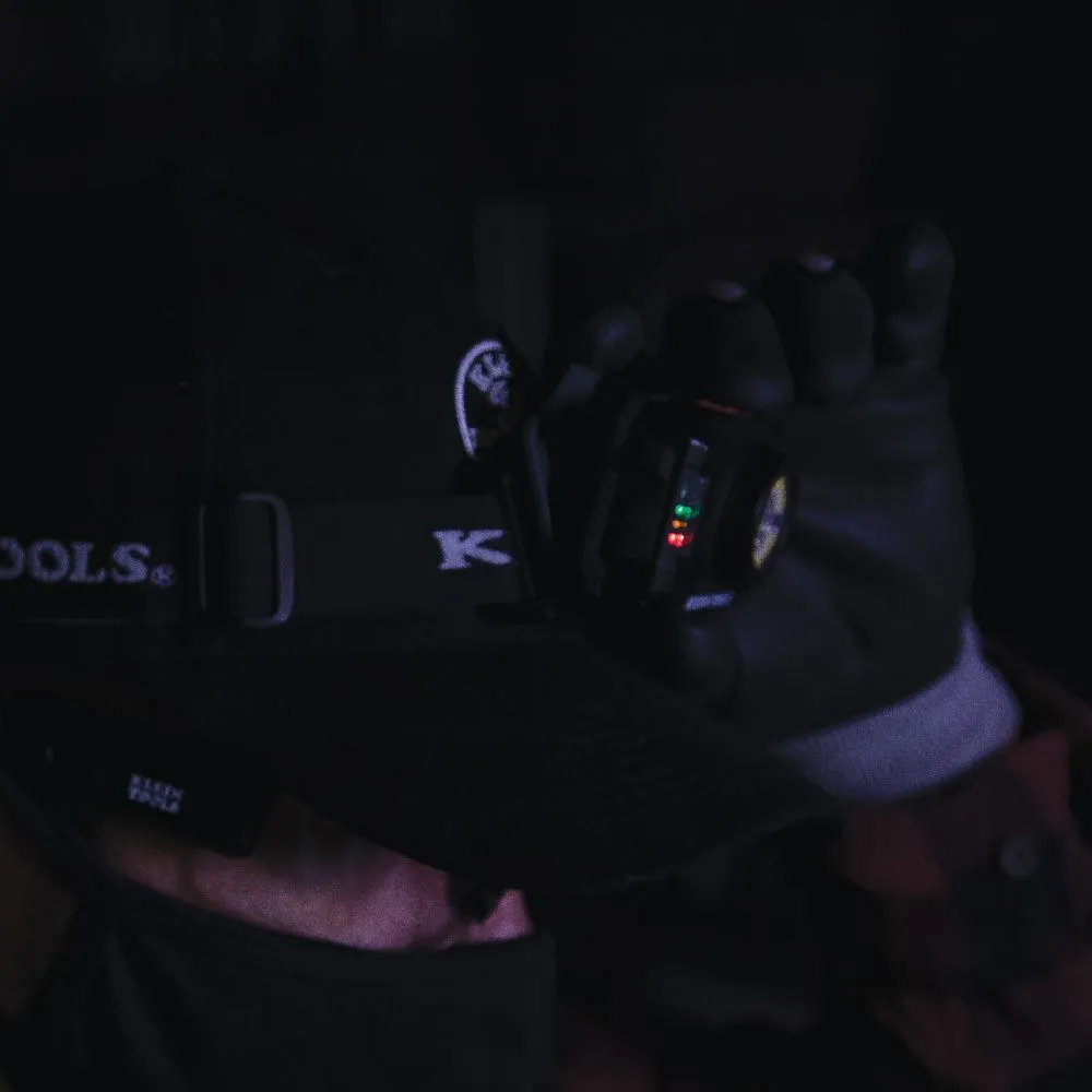 Klein Tools Rechargeable 2-Color LED Headlamp with Adjustable Strap