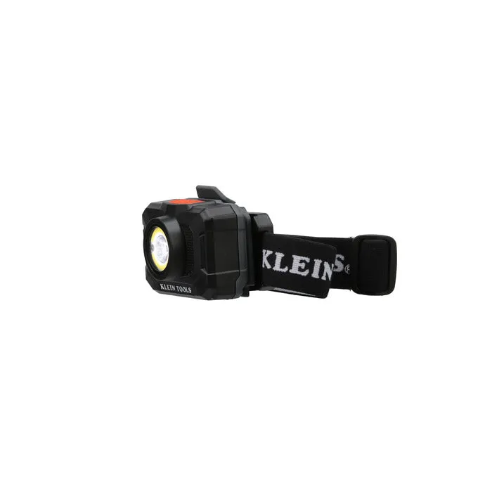 Klein Tools Rechargeable 2-Color LED Headlamp with Adjustable Strap