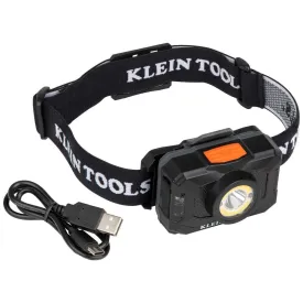 Klein Tools Rechargeable 2-Color LED Headlamp with Adjustable Strap