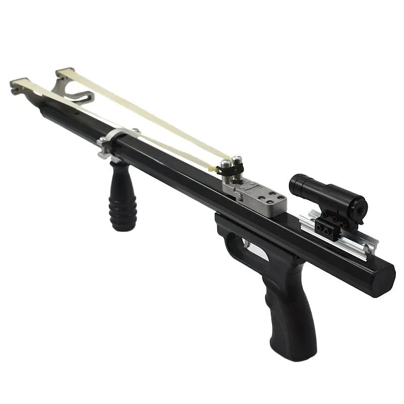 LR1 Long Rod Slingshot With Laser Light
