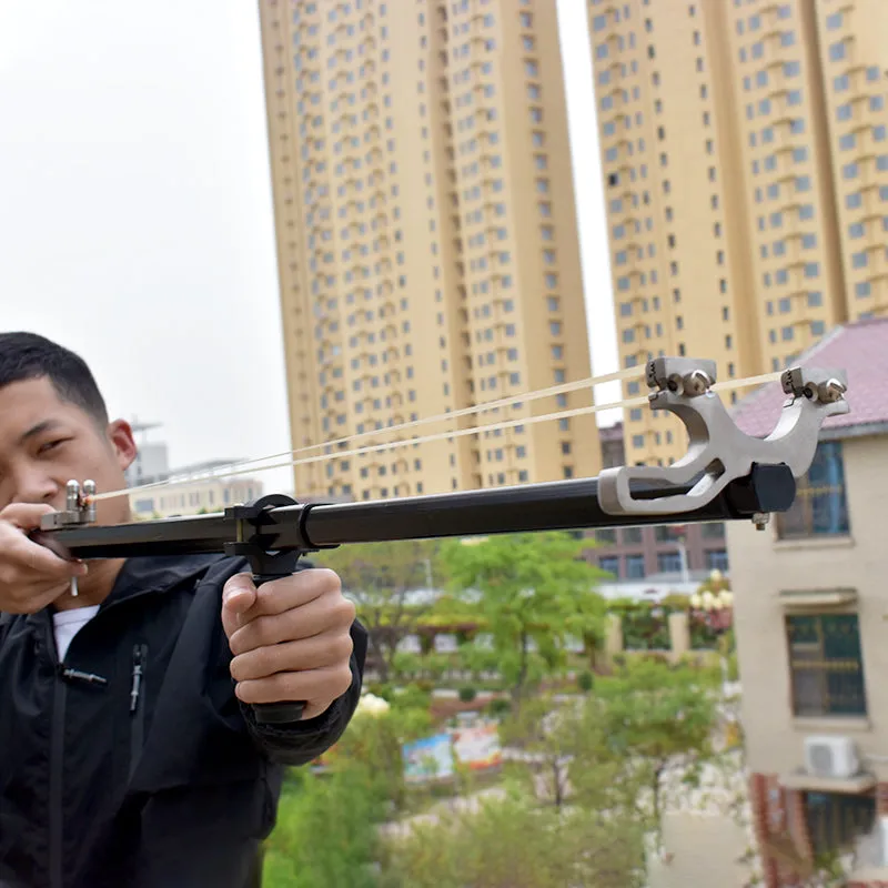 LR1 Long Rod Slingshot With Laser Light
