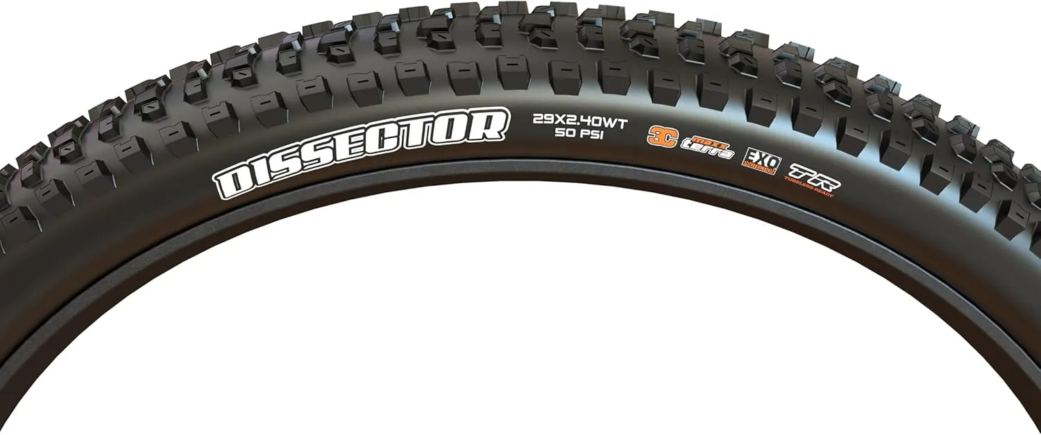 Maxxis Dissector - 3C MaxxTerra - 29, 27.5 - EXO, EXO , DD - E25 Rating, Tubeless | Troy Brosnans Signature Model
