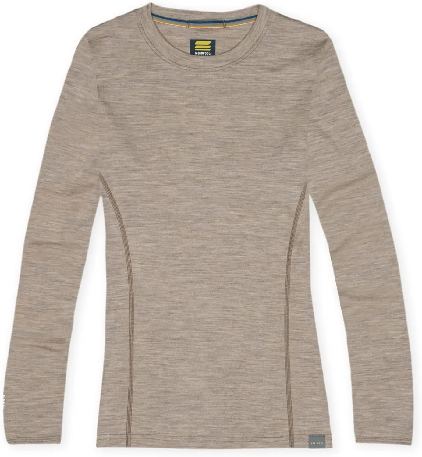 MERIWOOL Womens Base Layer 100% Merino Wool Midweight Long Sleeve Thermal Shirt