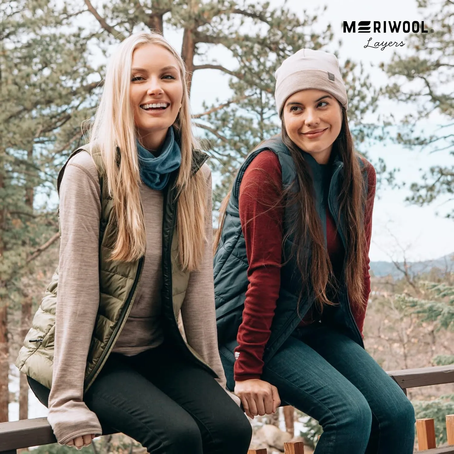 MERIWOOL Womens Base Layer 100% Merino Wool Midweight Long Sleeve Thermal Shirt