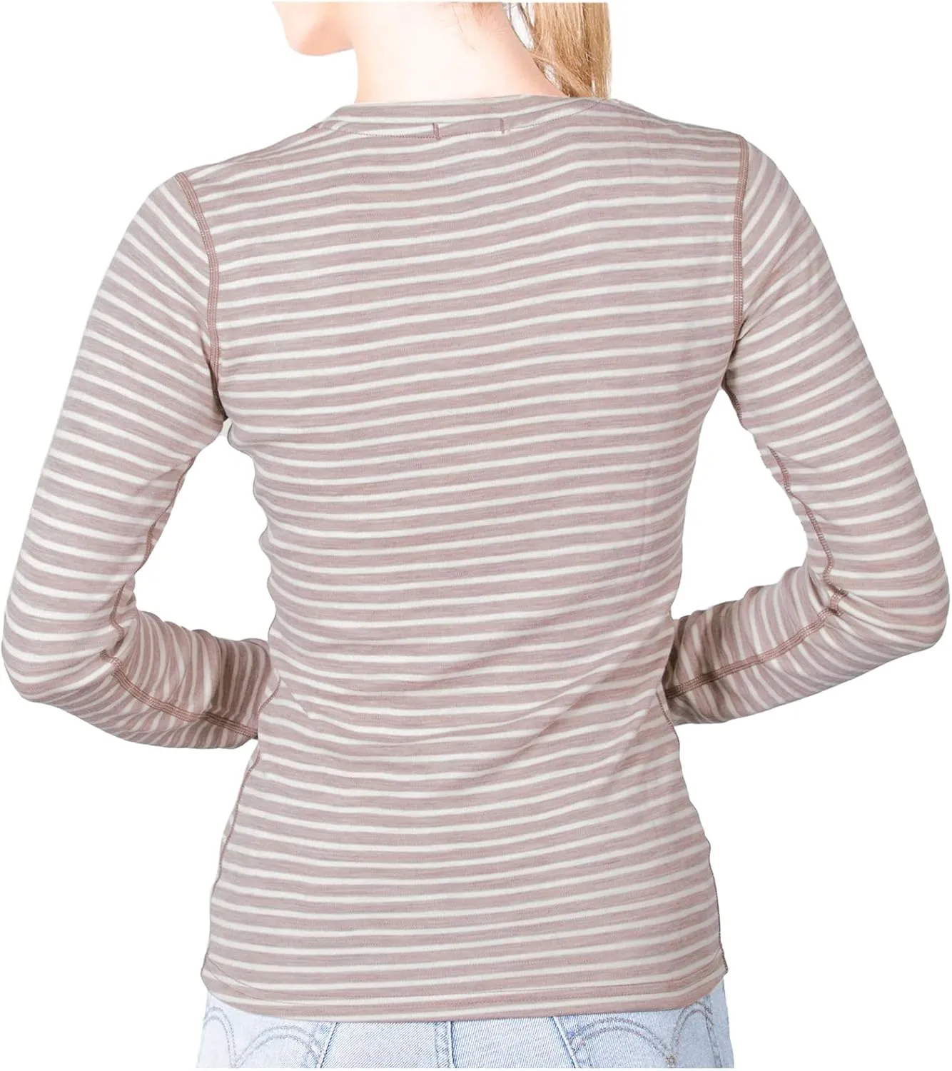 MERIWOOL Womens Base Layer 100% Merino Wool Midweight Long Sleeve Thermal Shirt