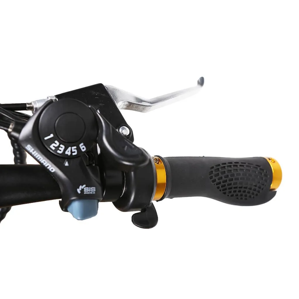Nakto Super Cruiser 26" Fat Tire 500W 48V Electric Bike Black