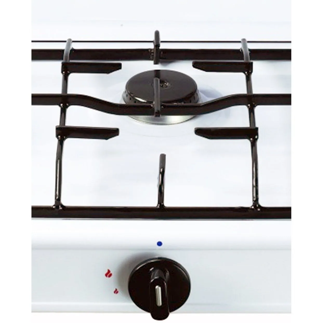 NJ-03 Camping Gas Stove 3 Burner Enamel Lid Outdoor