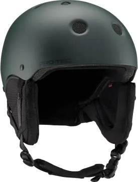 Pro-Tec Classic Certified Snow Helmet, Ideal for Snowboarding and Skiing. Also Certified for Skateboarding and Bicycling- Medium  Matte Fir