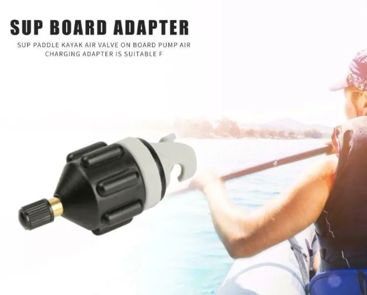 Rowing Boat Air Valve Adaptor Kayak Pump Adapter for SUP Board