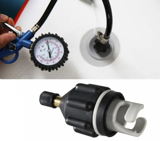 Rowing Boat Air Valve Adaptor Kayak Pump Adapter for SUP Board