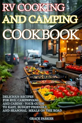 RV Cooking and Camping Cookbook: Delicious Recipes for RVs, Campervans, and Cabins - Your Guide to Easy, Budget-Friendly, and Seasonal Meals on the Road Paperback  July 19, 2024