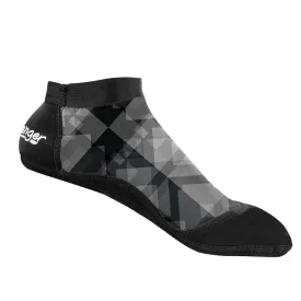 SeaSnug Ankle Beach Socks - Gray Glass