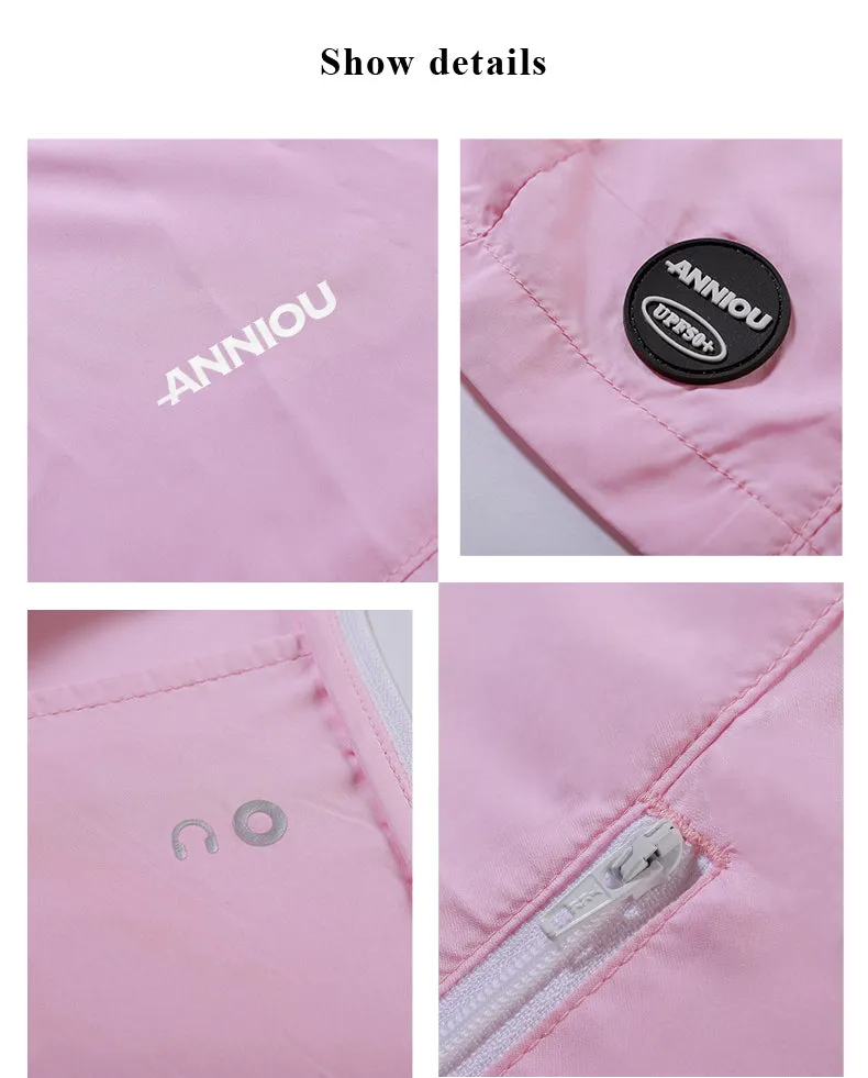 Sidiou Group Hot Sale Fashion Solid Color Sunscreen Clothing With Earphone Hole Outdoor UV Protection Clothing