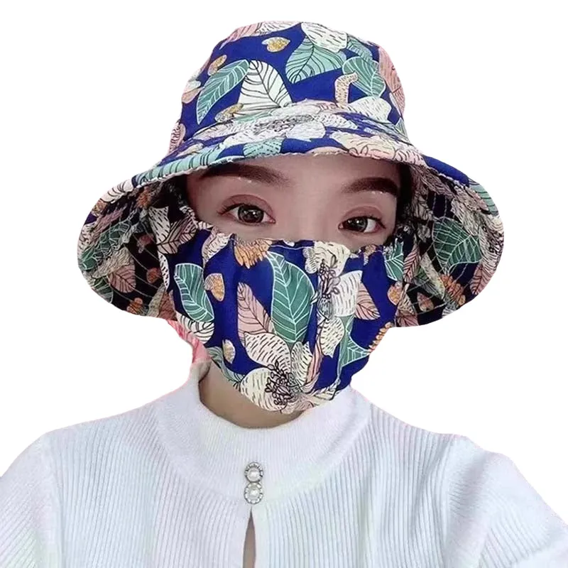 Sun Protection Mask Hat