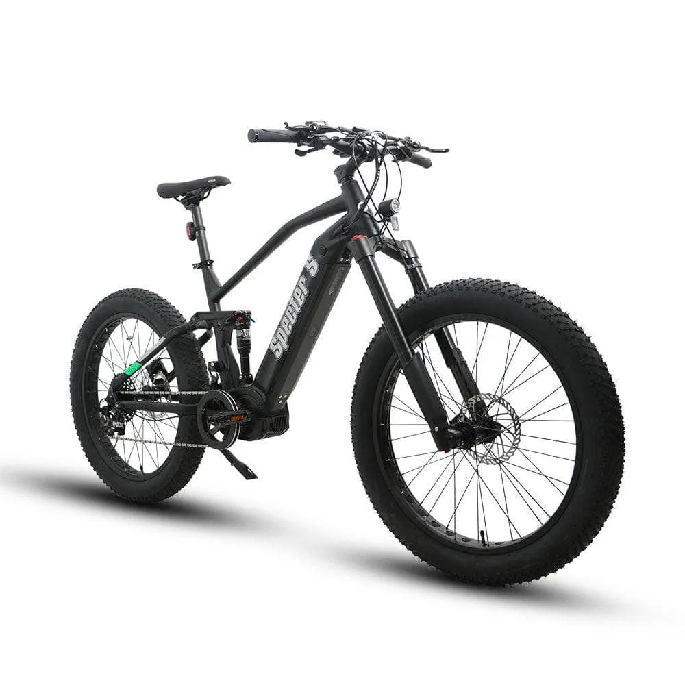 The Eunorau 26" Fat Tire Model Specter S 1000W E-Bike