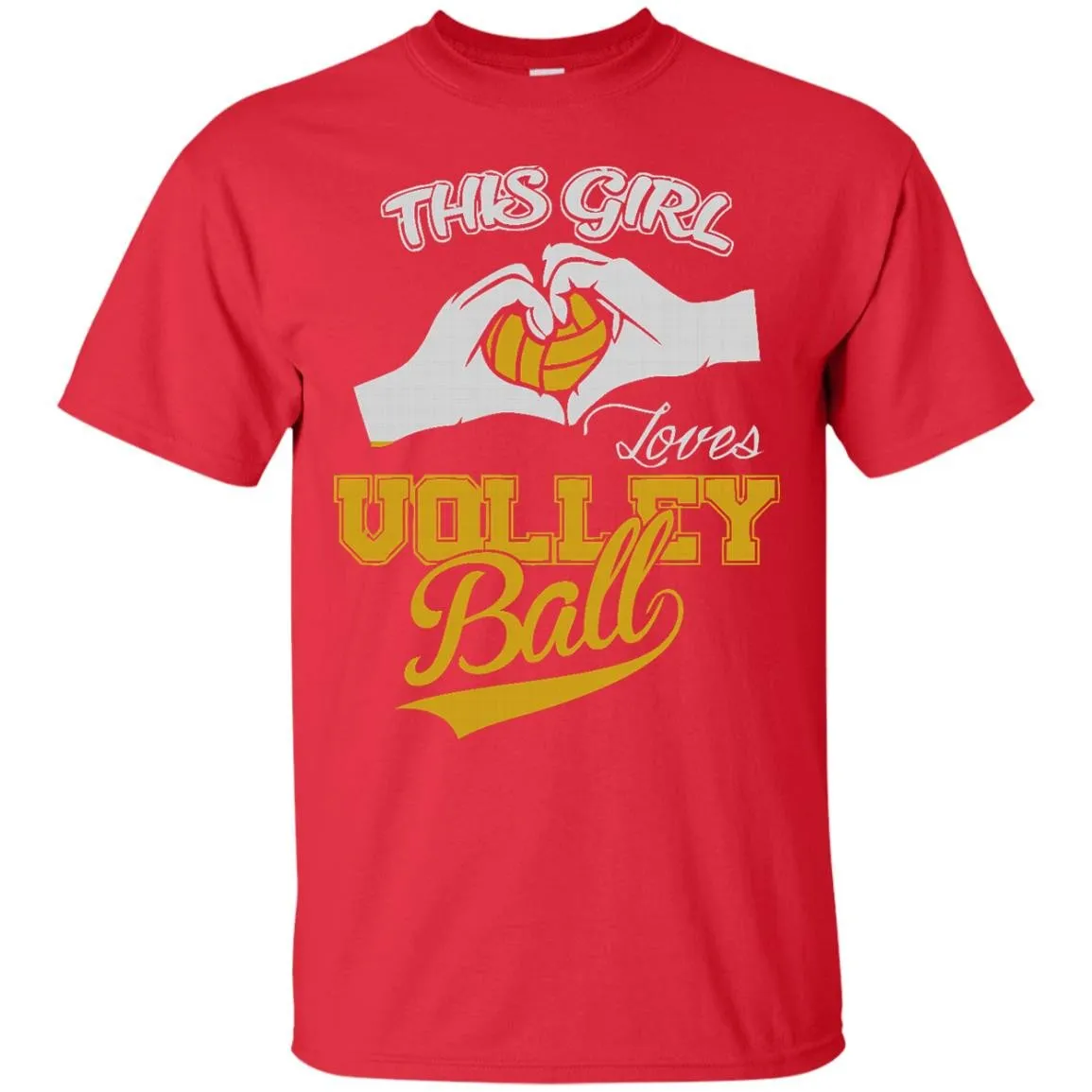 THIS GIRL LOVES VOLLEYBALL T-Shirt