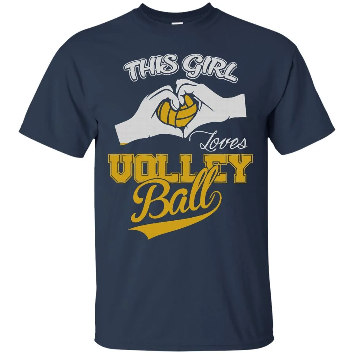 THIS GIRL LOVES VOLLEYBALL T-Shirt