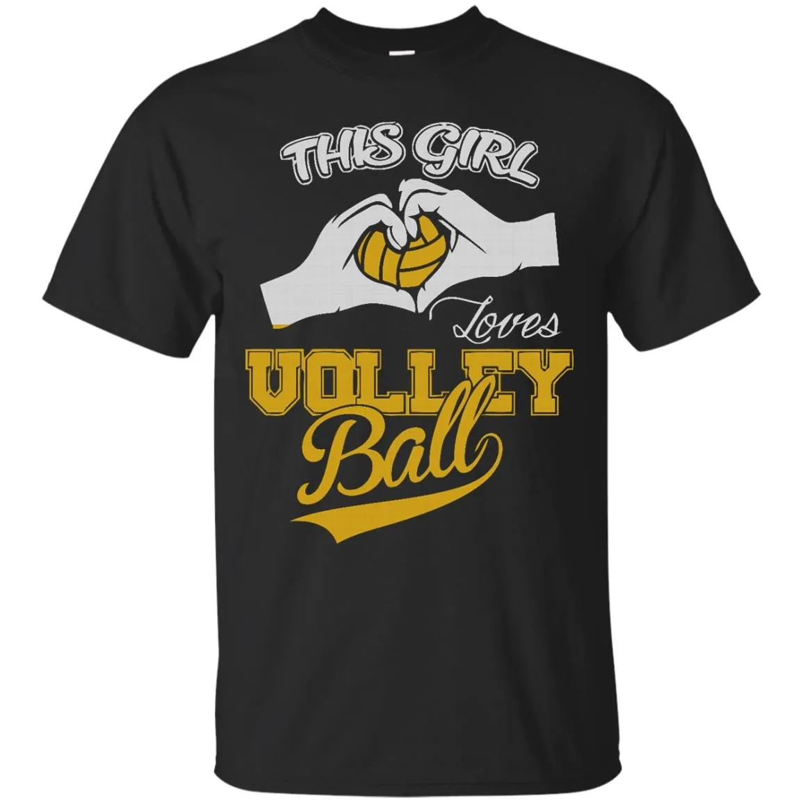 THIS GIRL LOVES VOLLEYBALL T-Shirt