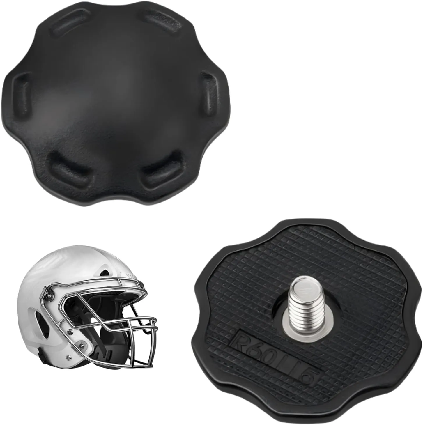 Thumb Screws Fits for Riddell Speedflex Helmet, Football Helmet Repair Kit for Riddell Speedflex Chin Strap, Football Helmet Thumb Screws for Speedflex Youth Football Chin Strap for Helmet, 2 Pack