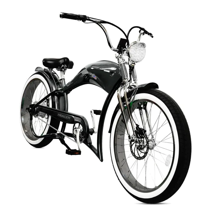 Tracer Twenty5 DS 26" 500W  Dual Spring Electric Chopper Bike