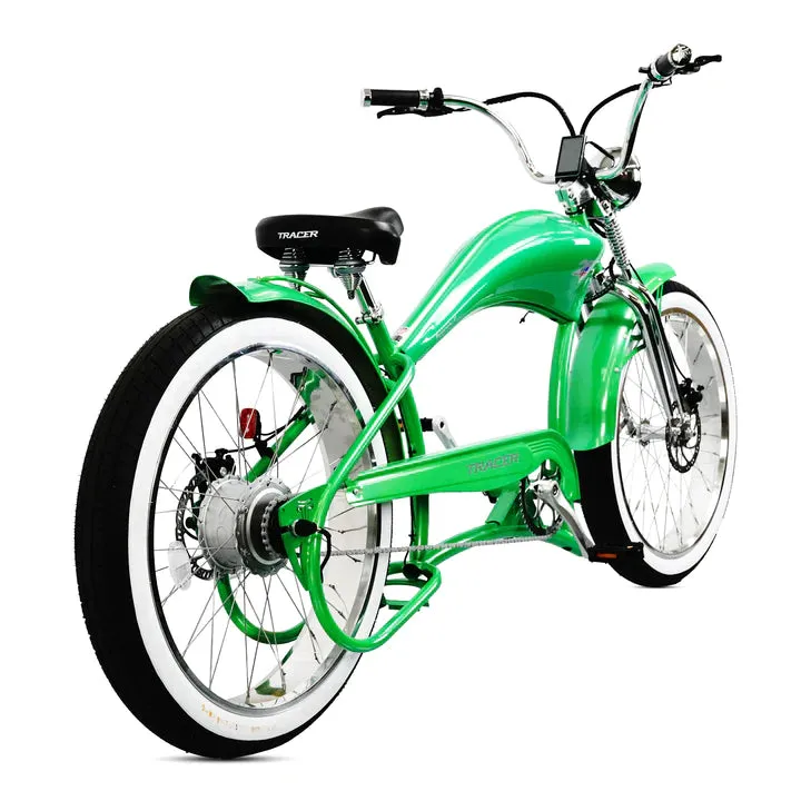 Tracer Twenty5 DS 26" 500W  Dual Spring Electric Chopper Bike
