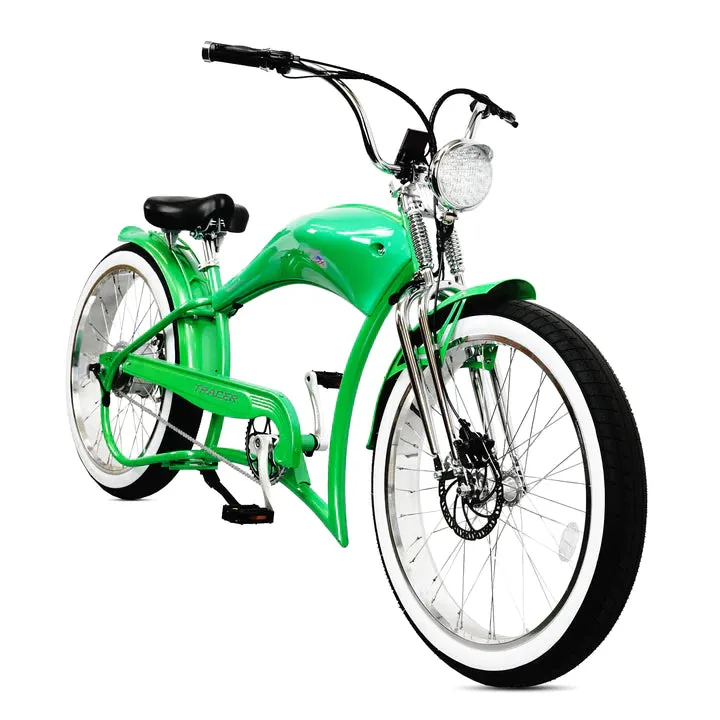 Tracer Twenty5 DS 26" 500W  Dual Spring Electric Chopper Bike