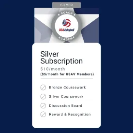 USA Volleyball Coach Academy | Silver Annual Subscription
